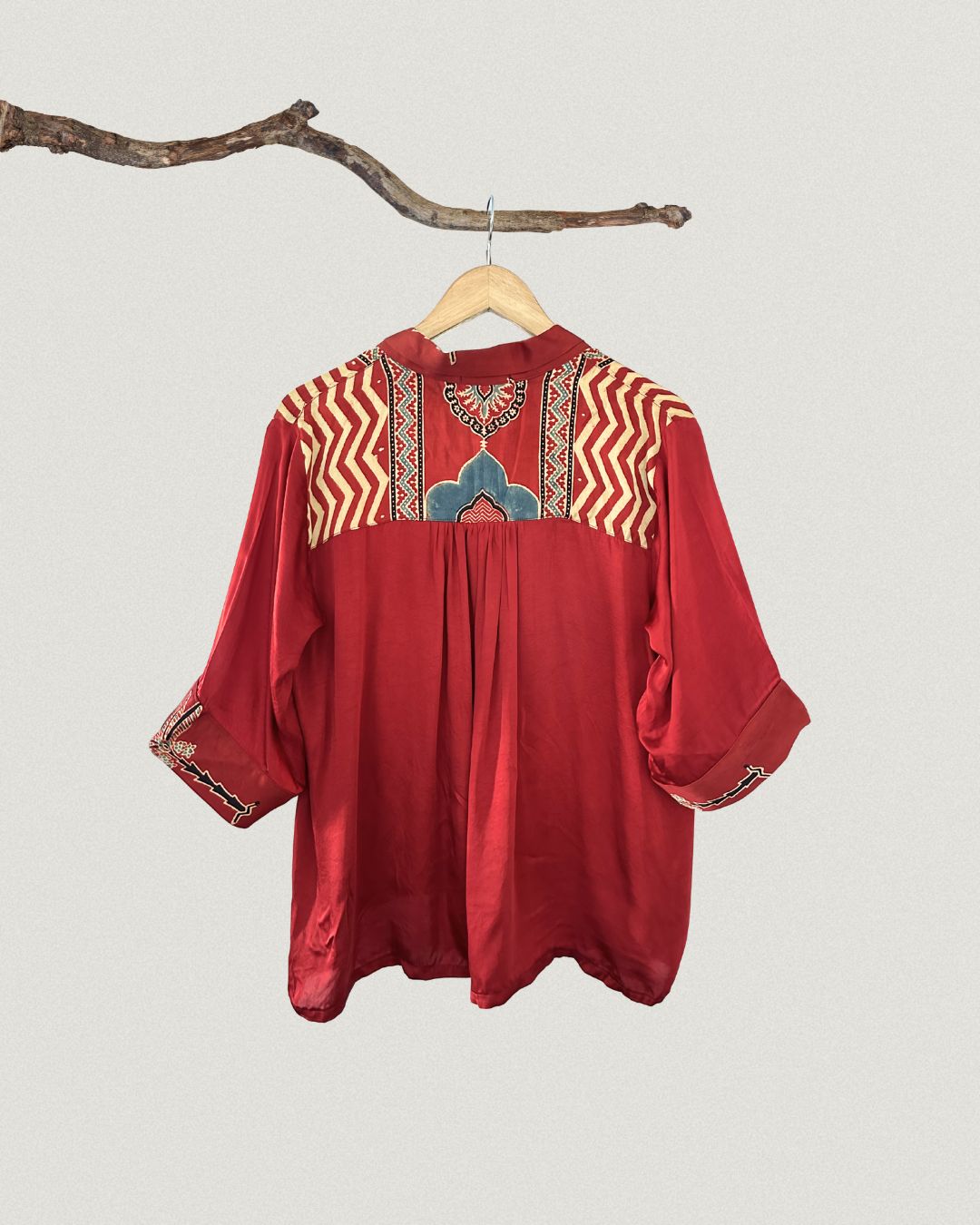 Mehr Crimson Top