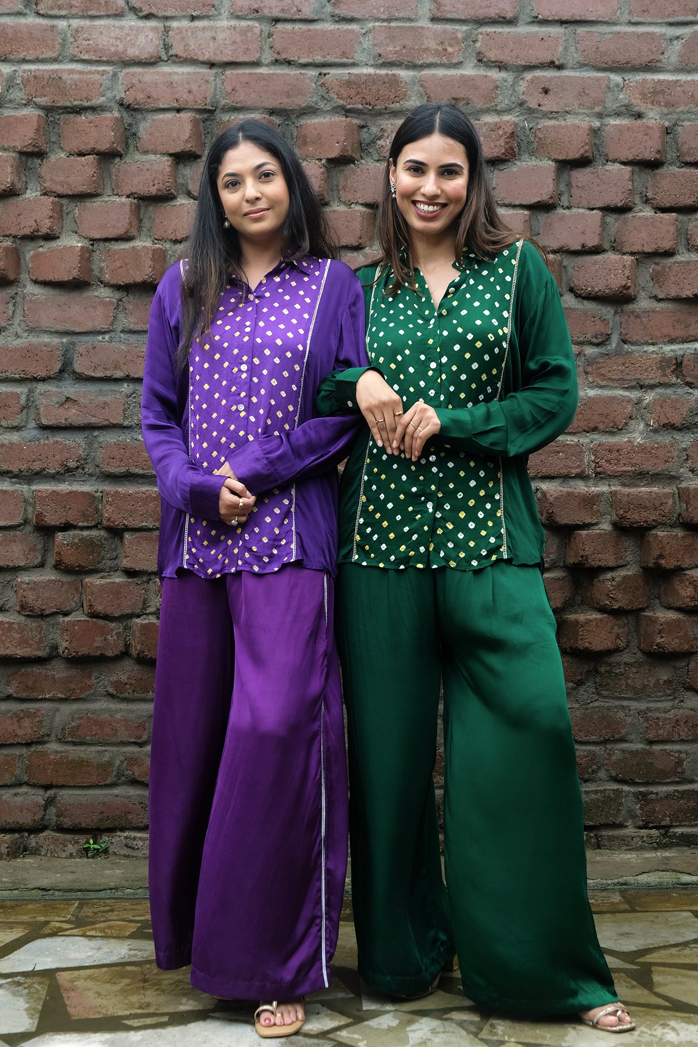 Bandhej Co-ord