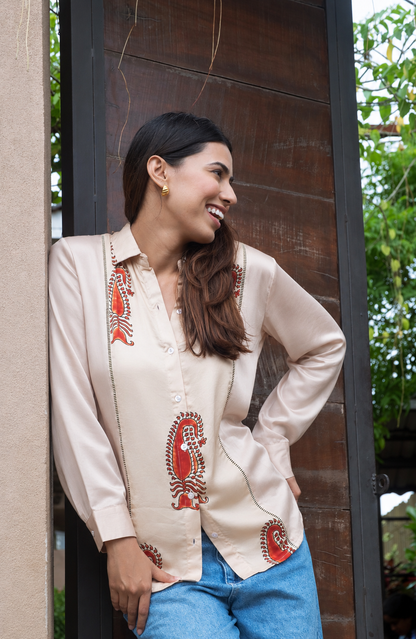 Paisley Ajrak Shirt