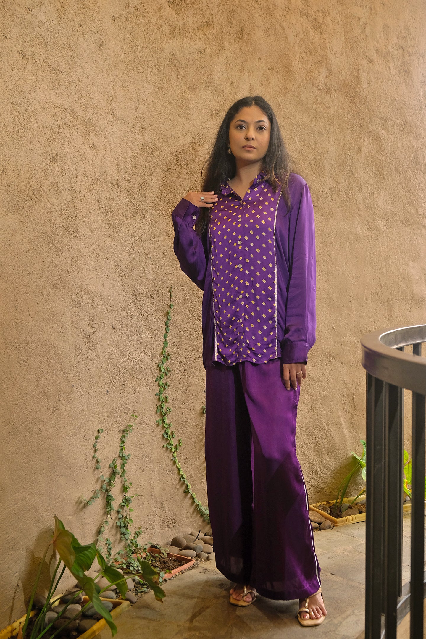 Bandhej Co-ord