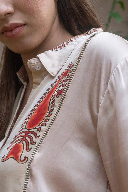 Paisley Ajrak Shirt
