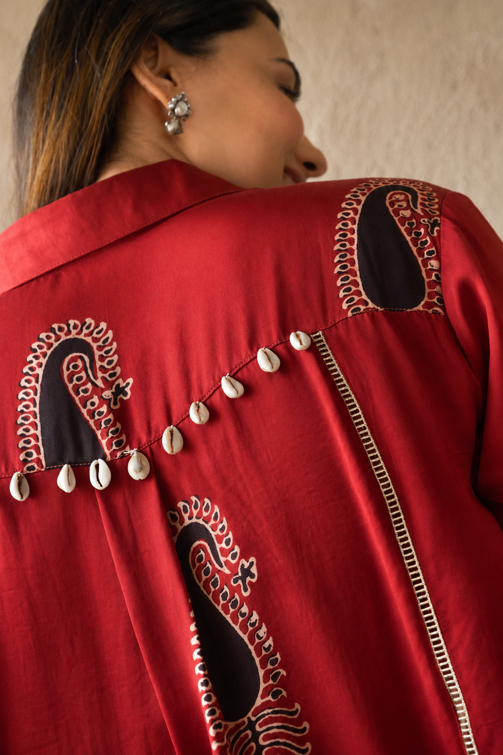 Paisley Ajrak Shirt