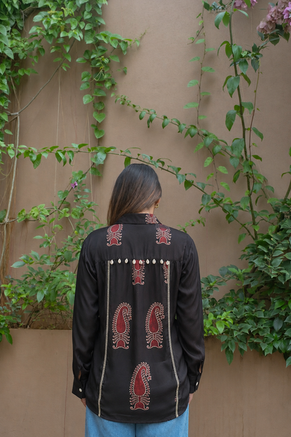 Paisley Ajrak Shirt