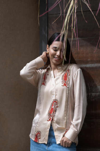 Paisley Ajrak Shirt
