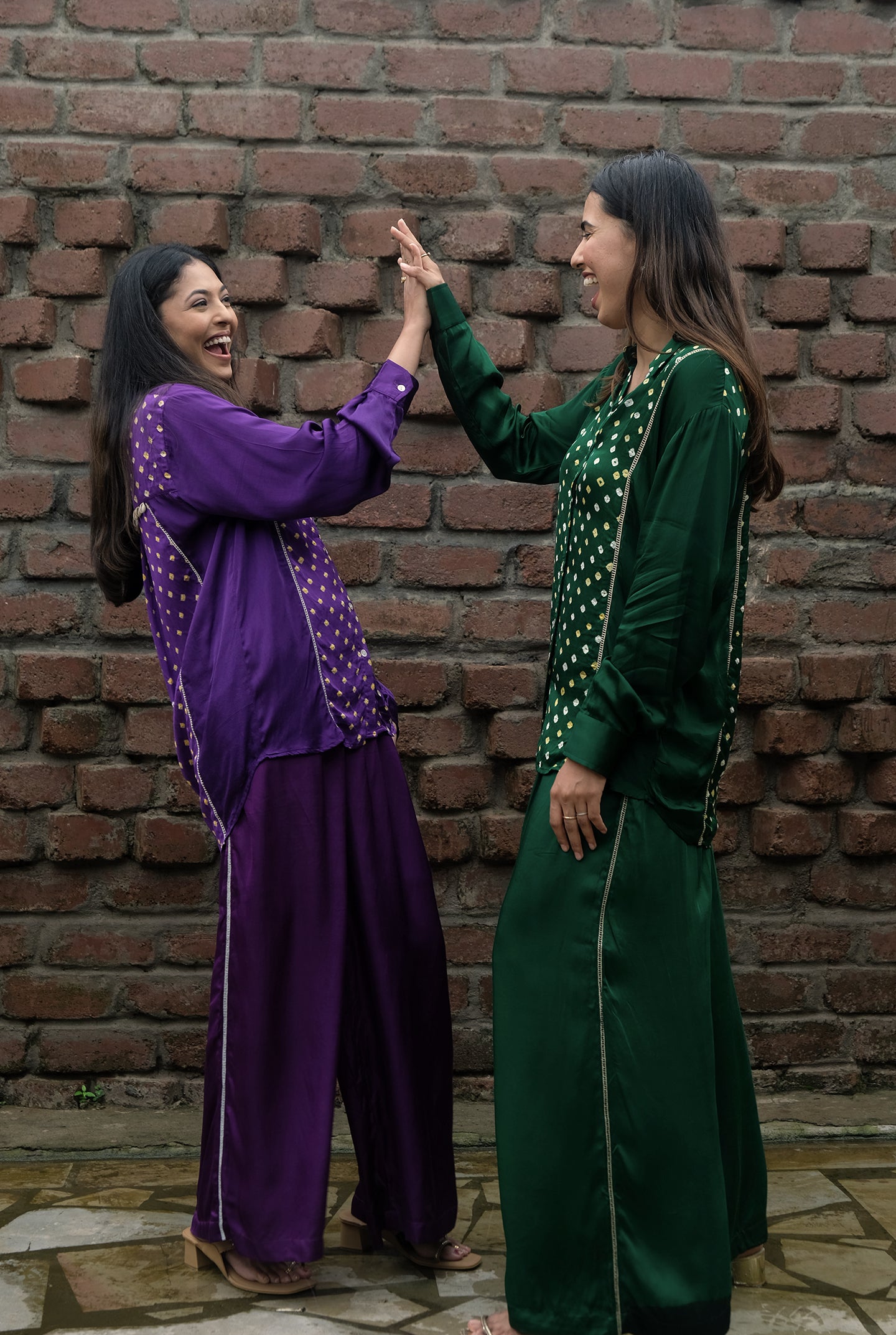 Bandhej Co-ord