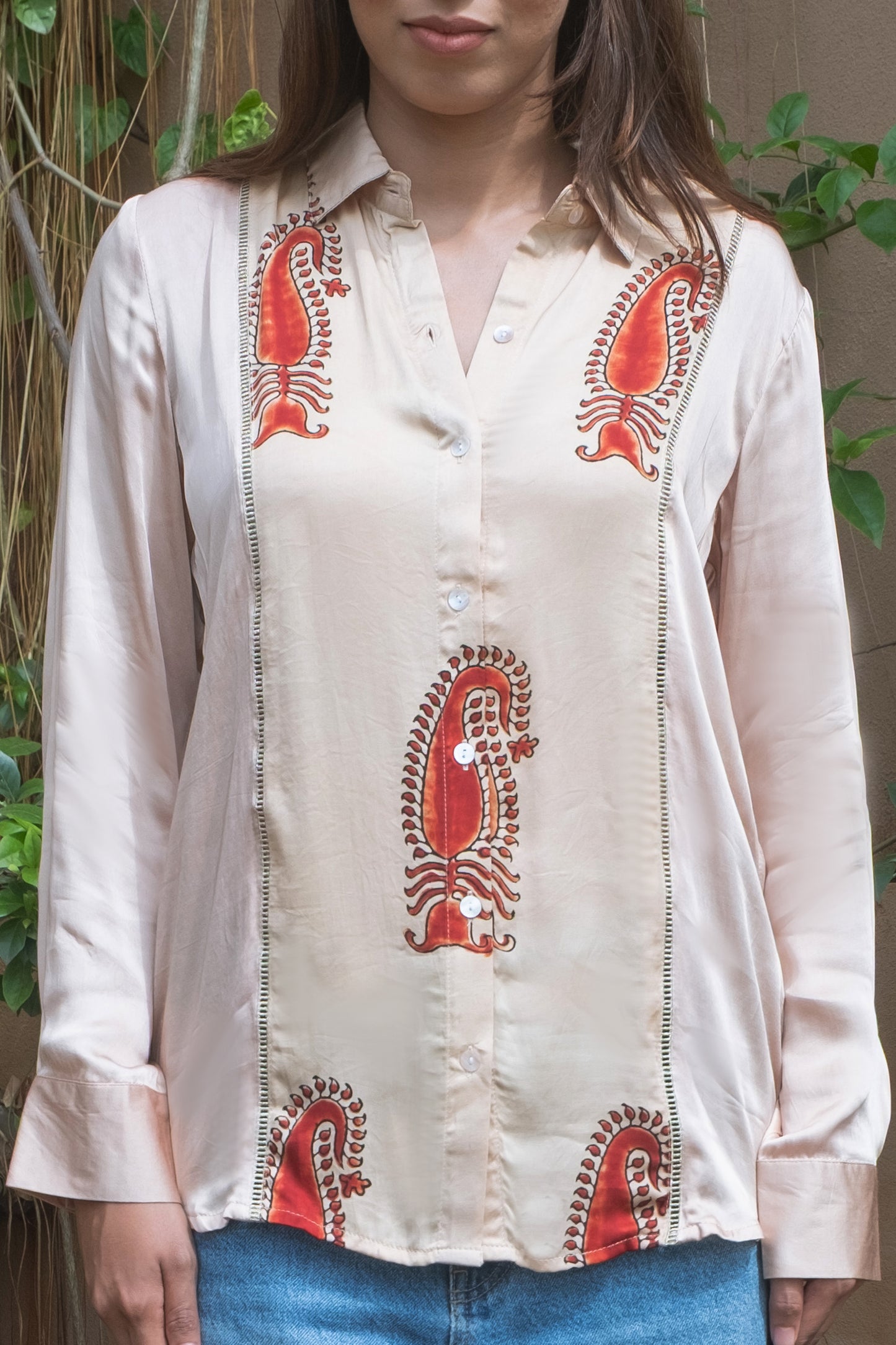 Paisley Ajrak Shirt