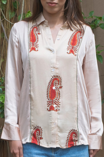 Paisley Ajrak Shirt