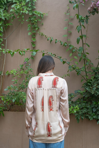 Paisley Ajrak Shirt