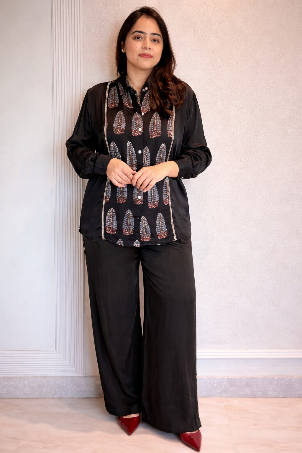Patra Ajrak Coord Set