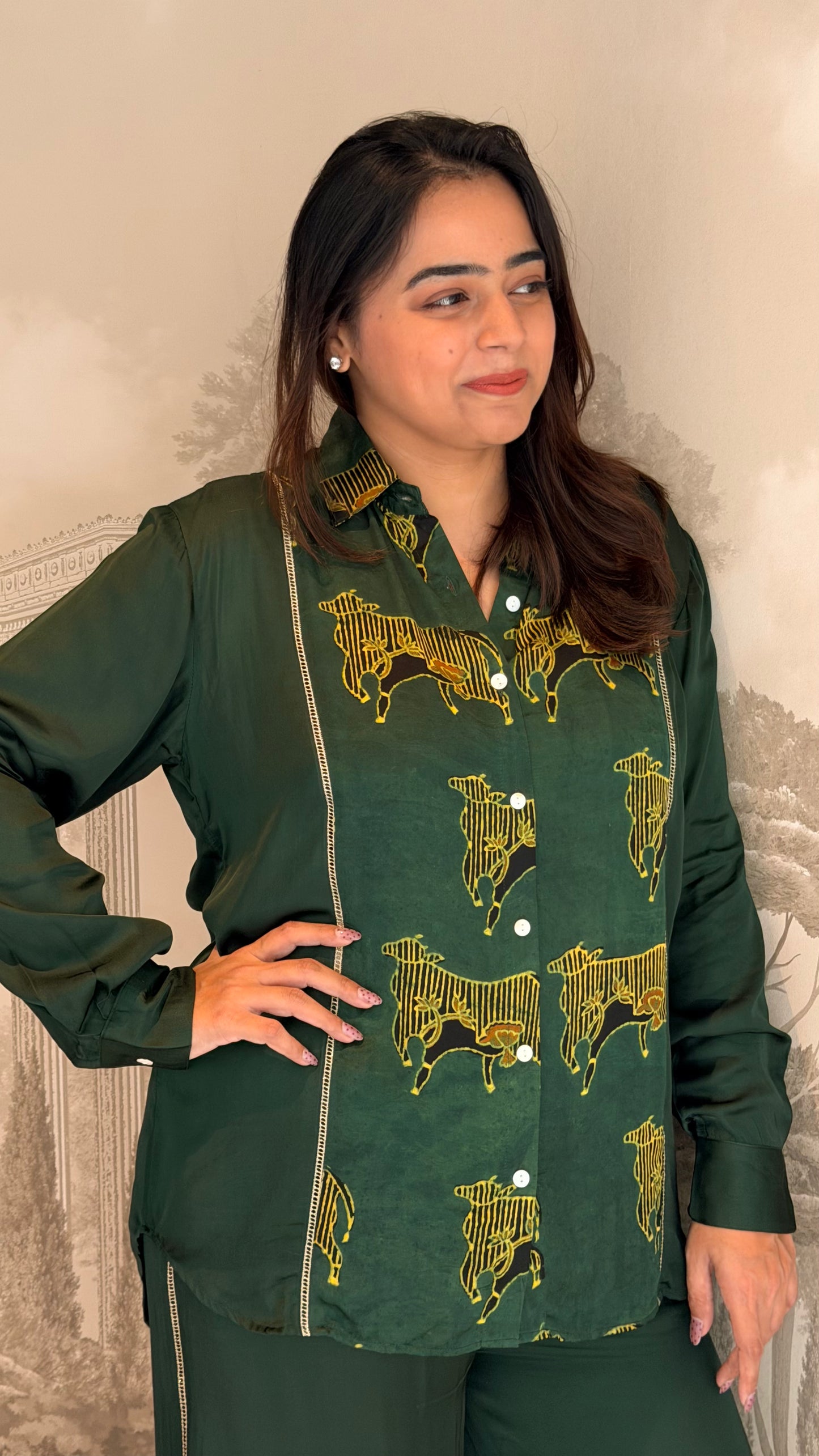 The Nandi Green Shirt