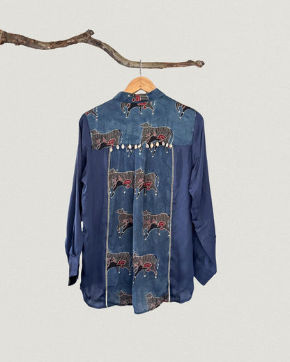The Nandi Indigo Shirt