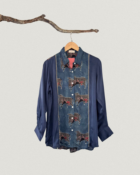 The Nandi Indigo Shirt