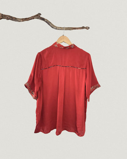 Nil Yoke Top